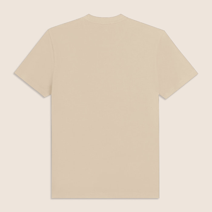 T-shirt in cotone con logo effetto gommato