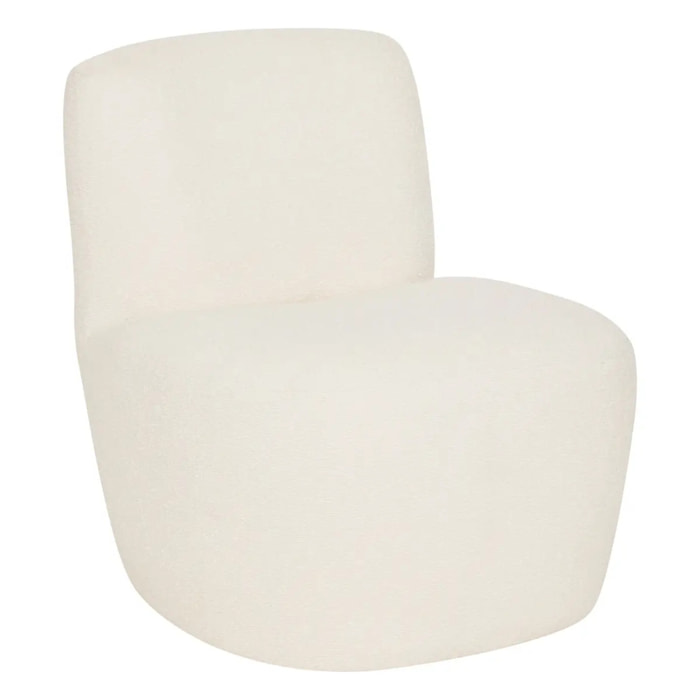 Fauteuil "Leone" blanc
