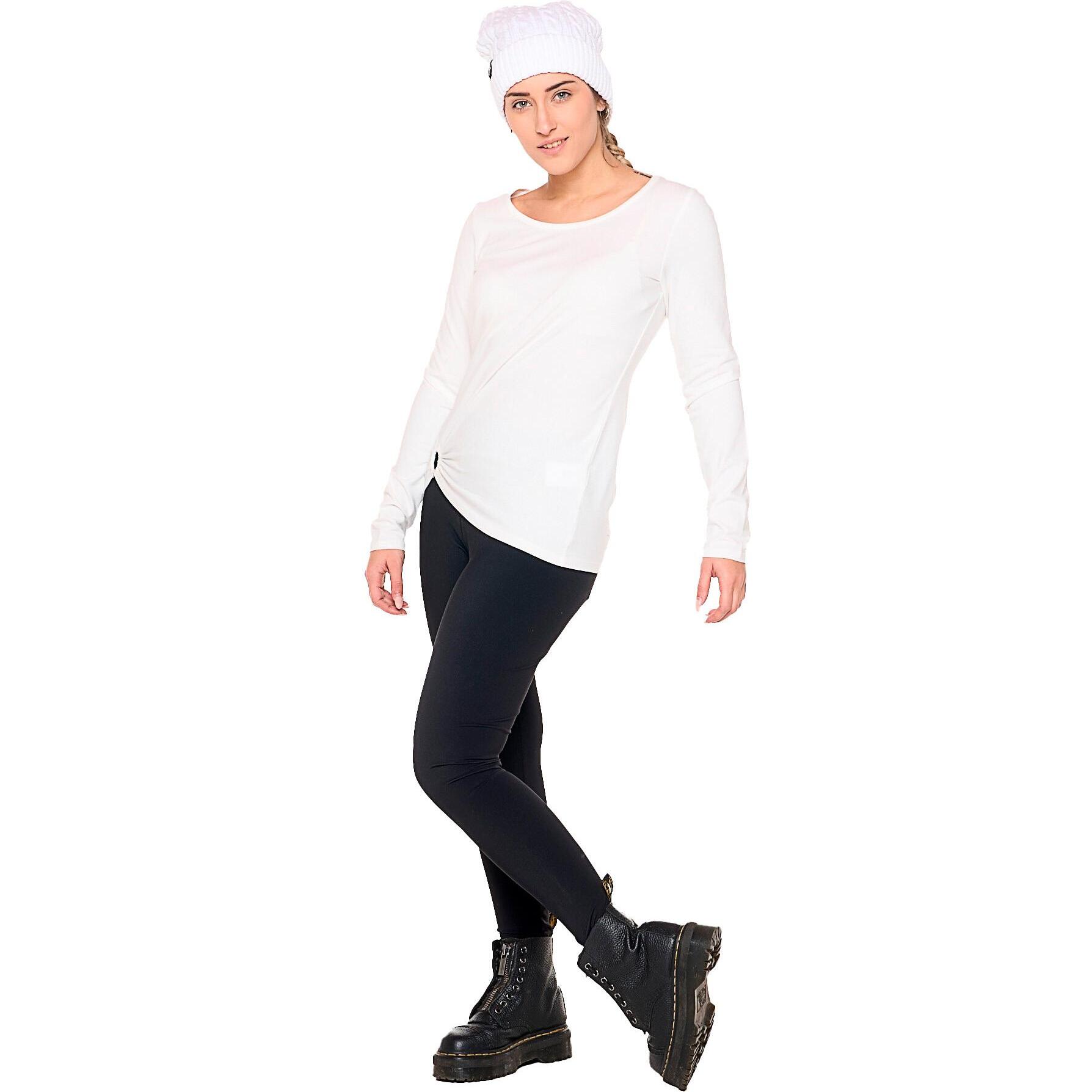 T-shirt a manica lunga da donna 'Black Ring'