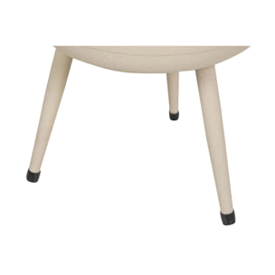 Plantero Metal Beige 20x20x32 Cm