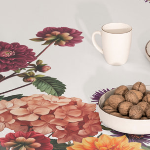 Mantel estampado antimanchas DARLIN ROJO