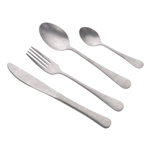 Set de 16 cubiertos san ignacio en acero inoxidable