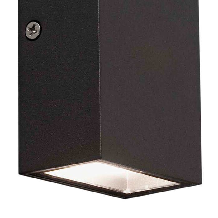 CANON-2 LED Lampe applique gris foncé