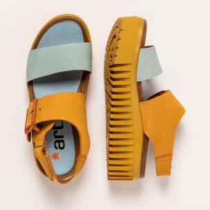 Sandalia de cuña 1578 MULTI HONEY-HAWAI/BRIGHTON color Honey-hawai