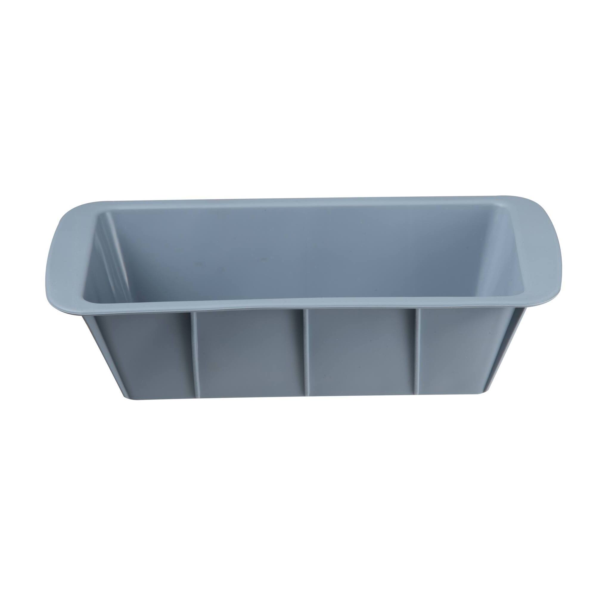 Molde de silicona para pan azul de ø24,5x13x6cm san ignacio