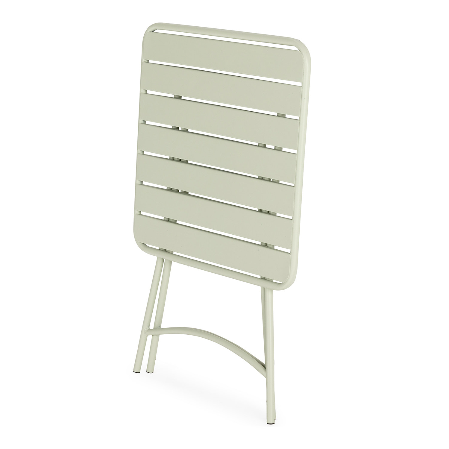 Mesa de Jardín Plegable Perla de Metal en Verde