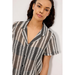 T-shirt a maniche corte Nero