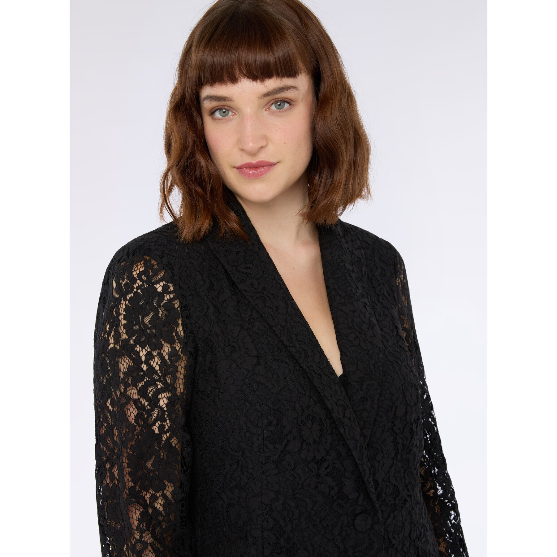 Fiorella Rubino - Blazer de encaje - Negro