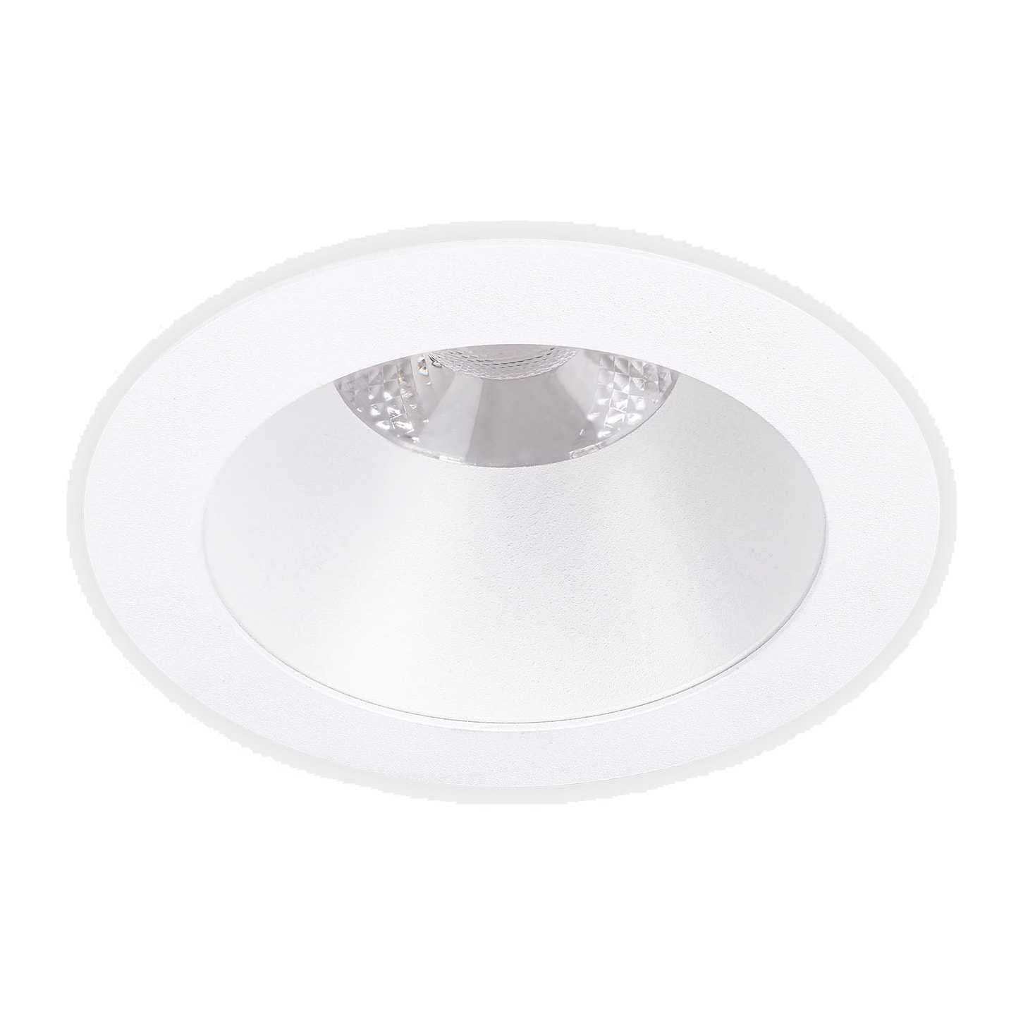 LEDS·C4 Downlight Play Deco Symmetrical Round Fixed 19.8W Blanco Cálido 3000K CRI 92, Iluminación Interior