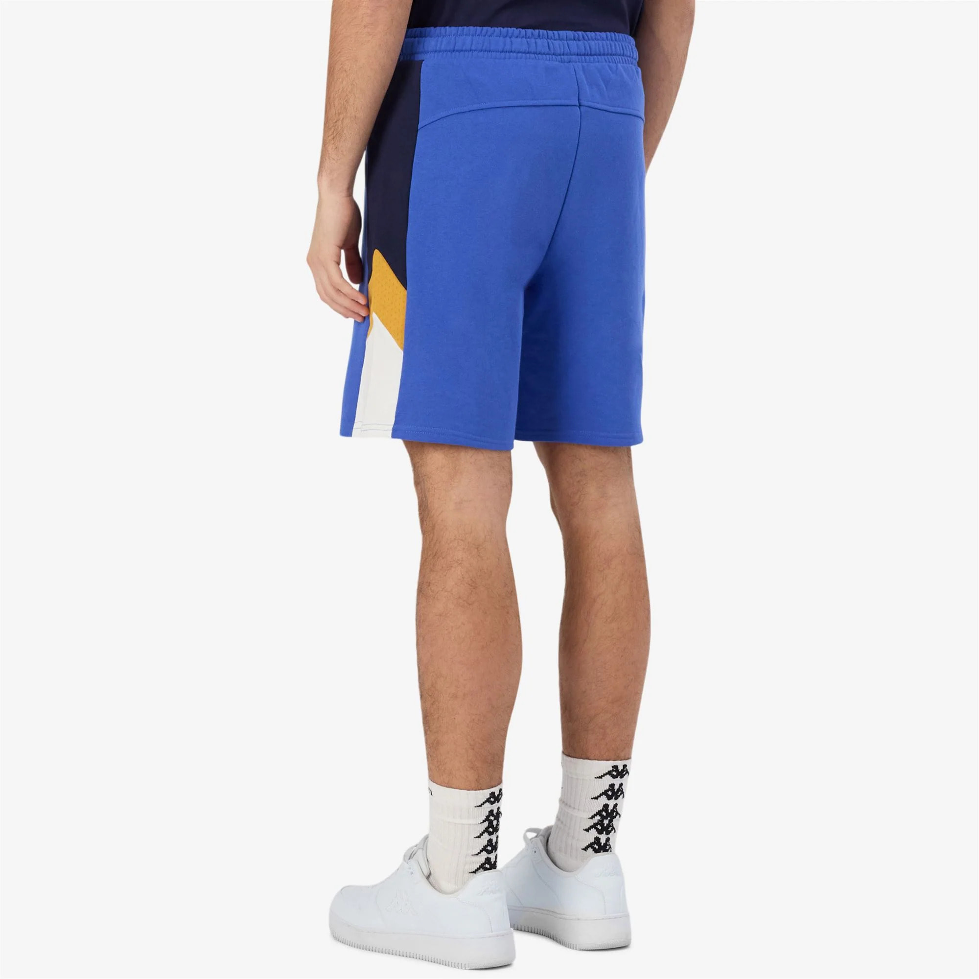 Kappa - Pantaloni Corti Uomo Blu - Logo Gnaco