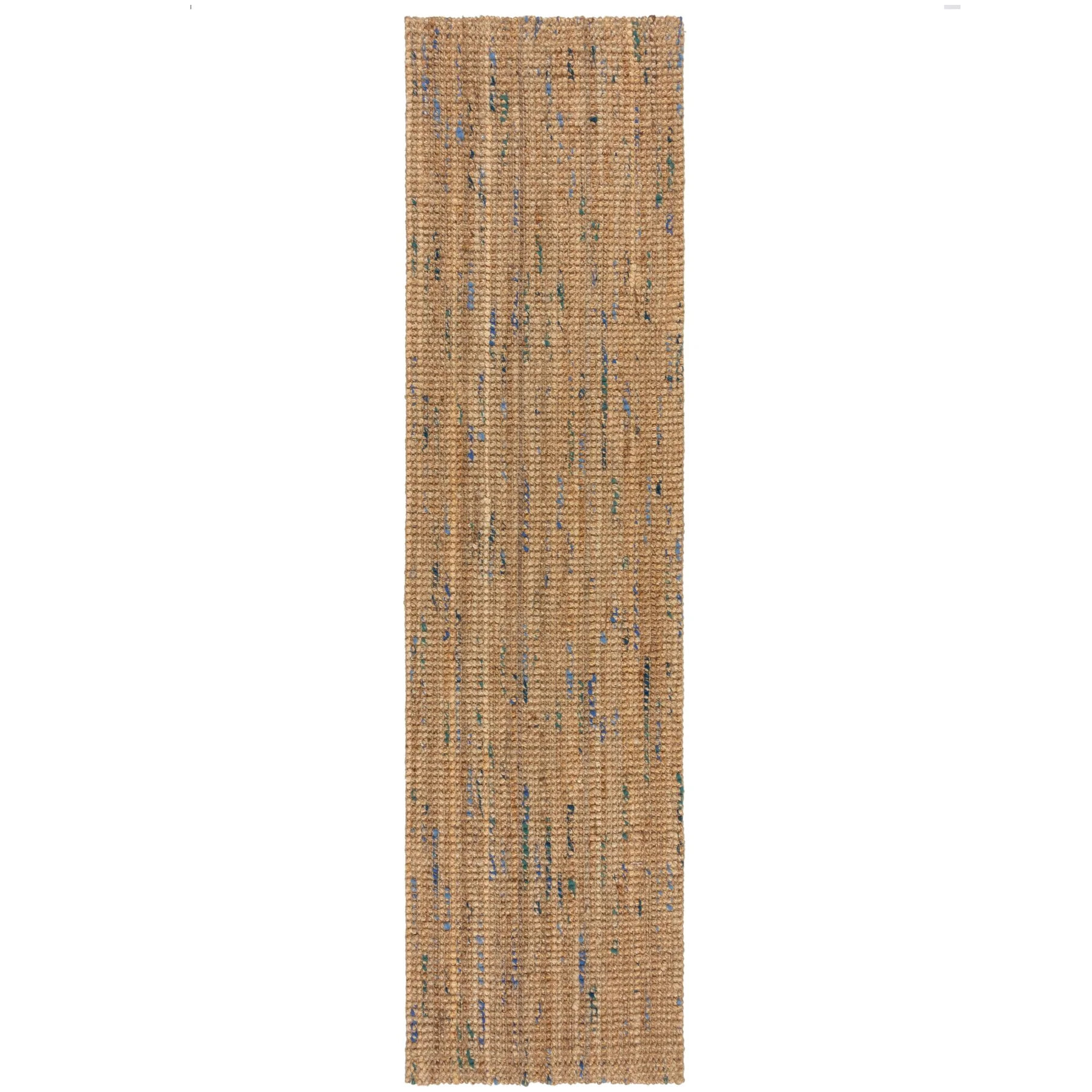 Tapis de couloir en jute coloré SARITA