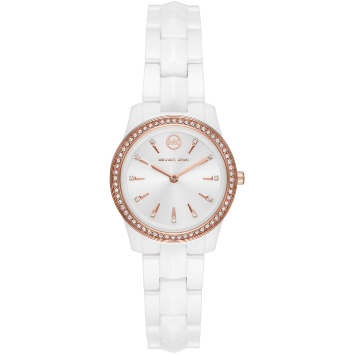 Orologio Michael Kors RUNWAY Ceramica Bianco