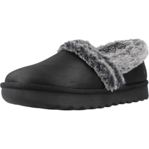 Zapatillas Hogar Mujer de la marca SKECHERS  modelo COZY UP Black