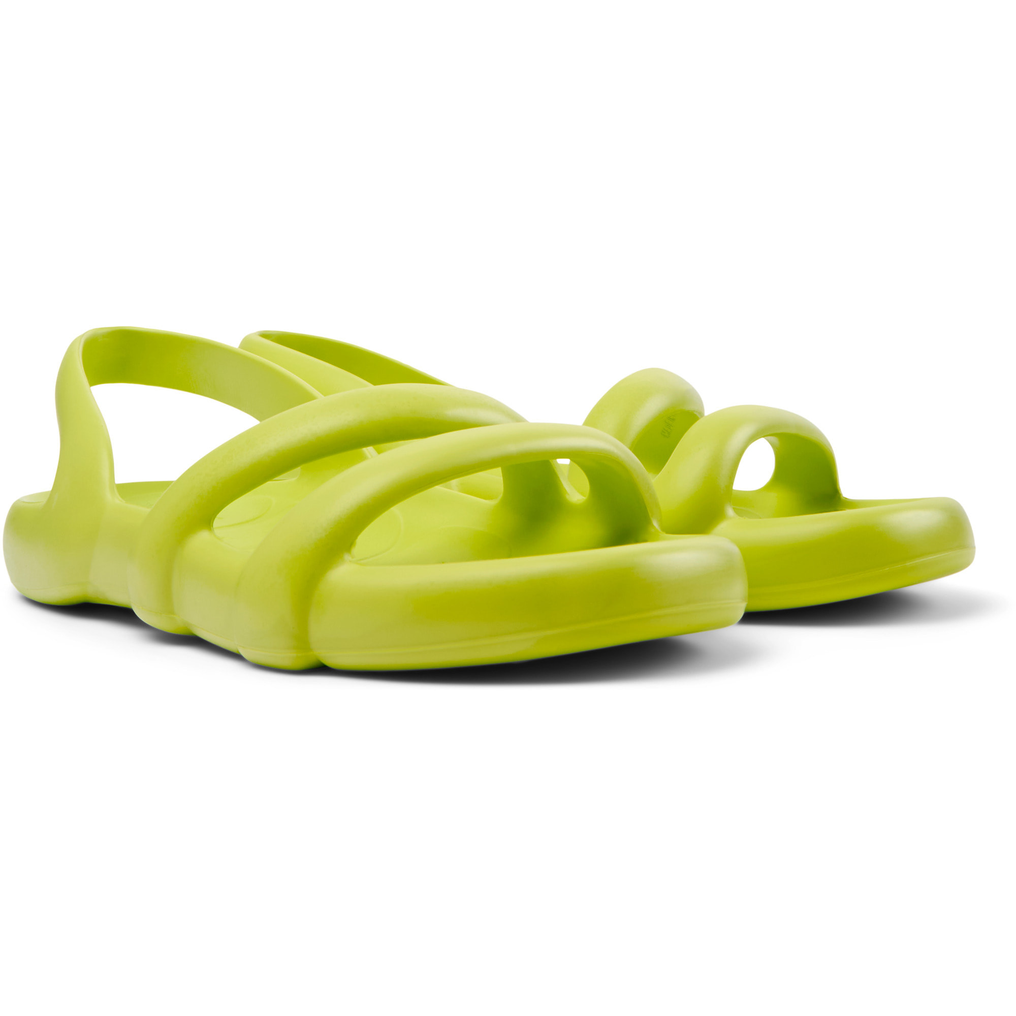 Sandalias - CAMPER Kobarah Flat - Amarillo - Sintético