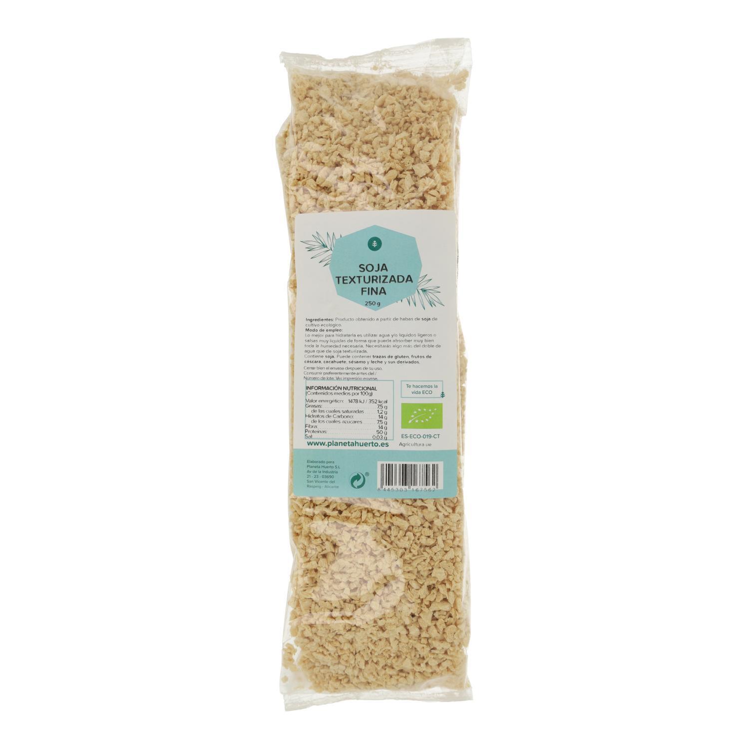 Soja texturizada fina ECO Planeta Huerto 250 g