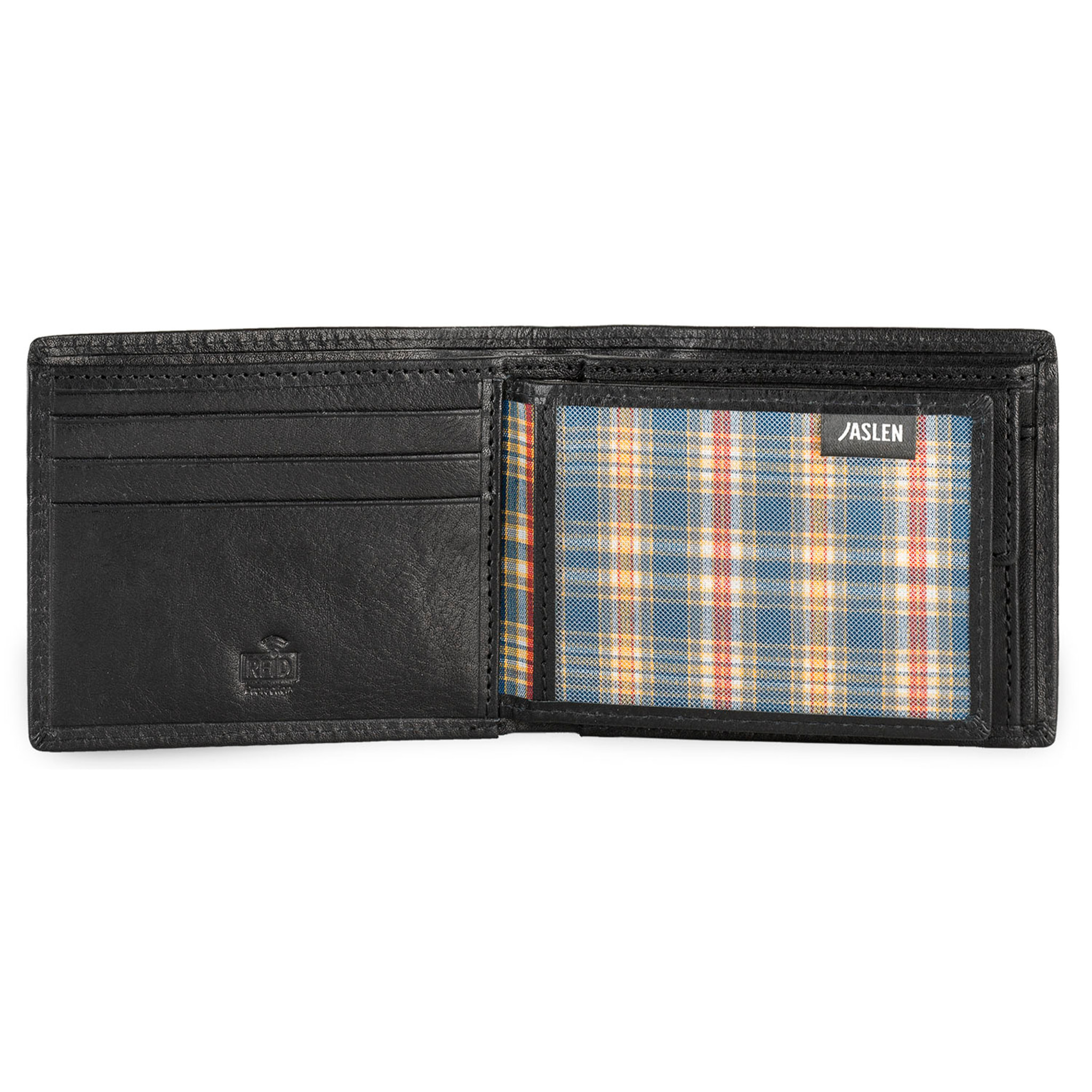 Cartera Hombre Piel Jaslen Hannover Negro
