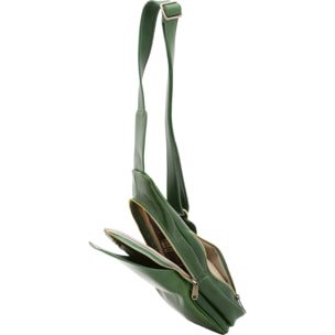 Marsupio  da uomo In Vera pelle Made in Italy 33x17x7 cm