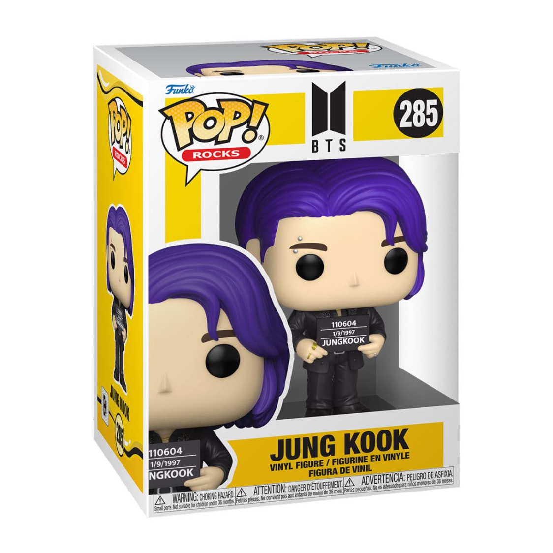 Bts Pop! Rocks Vinile Figura Butter Jungkook 9 Cm Funko