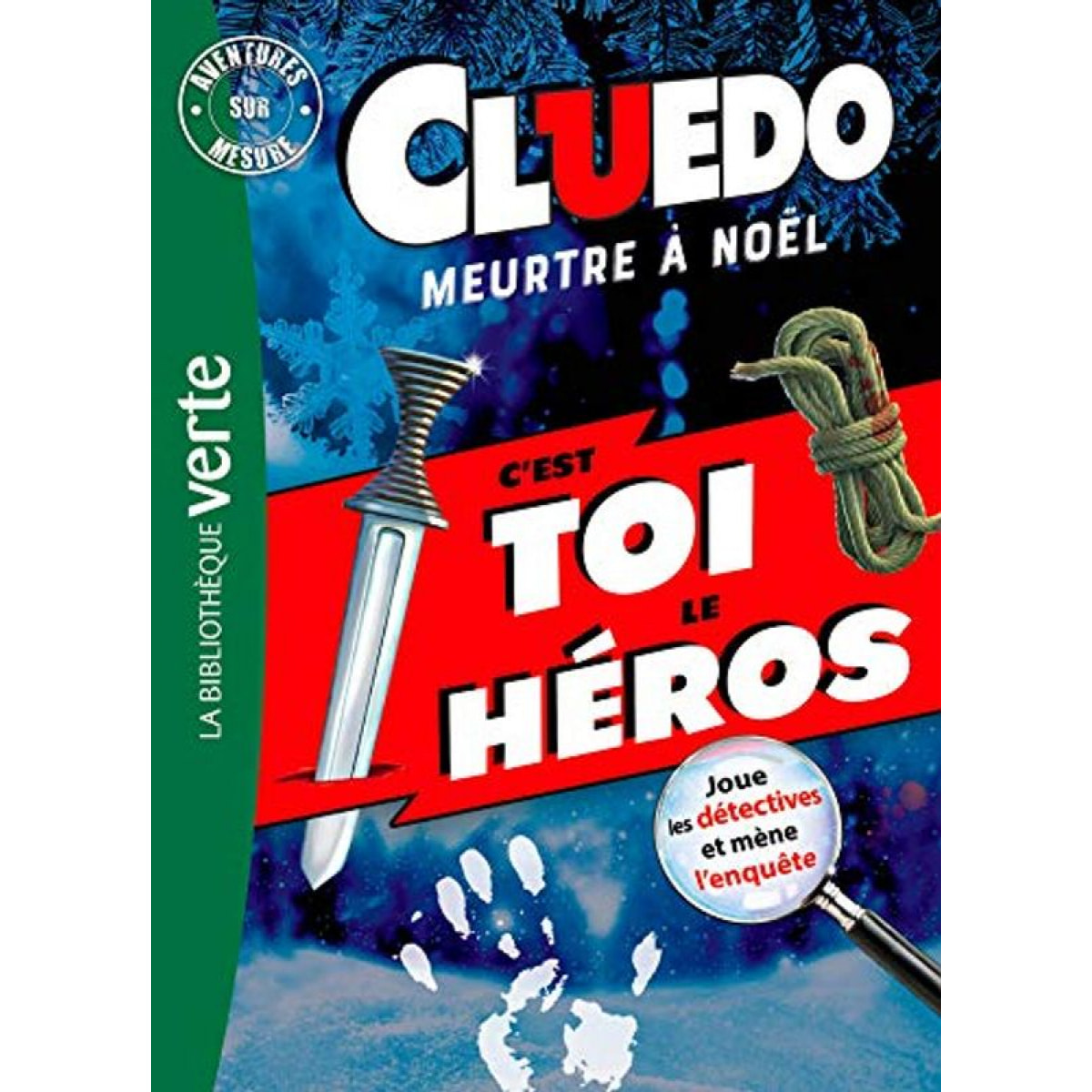 Hasbro | Cluedo - Aventures sur mesure XXL - Meurtre à Noël | Livre d'occasion