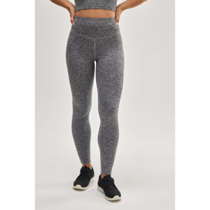 Leggings sportivi grigi a vita alta