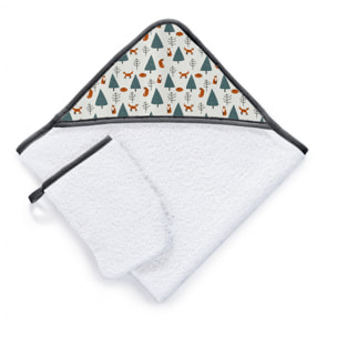 CAPA DE BAÃO + MAN FOX PATTERN
