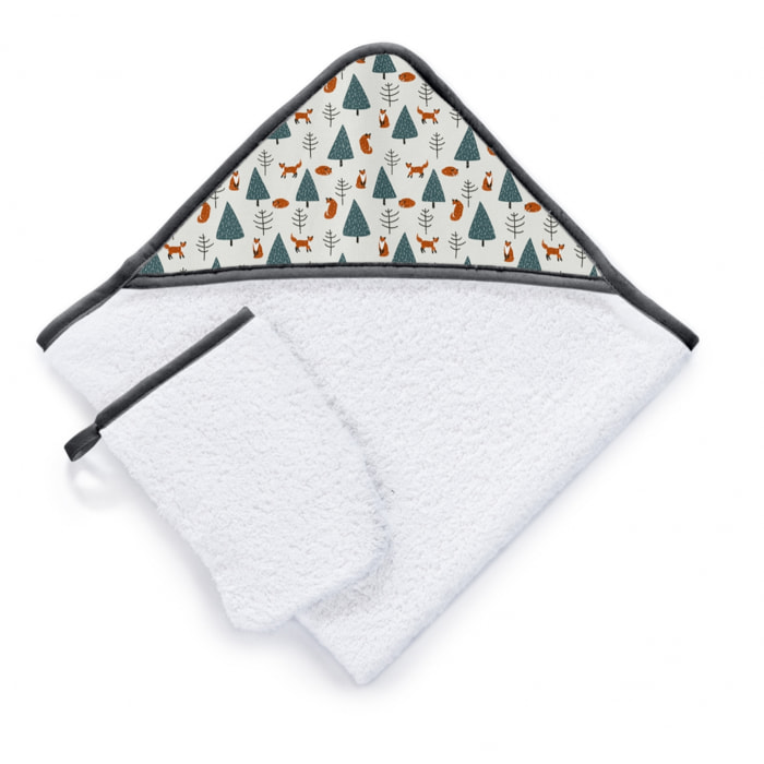 CAPA DE BAÃO + MAN FOX PATTERN