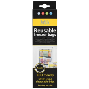 SET NOSTIK 4 SACS CONGELATION + CLIPS