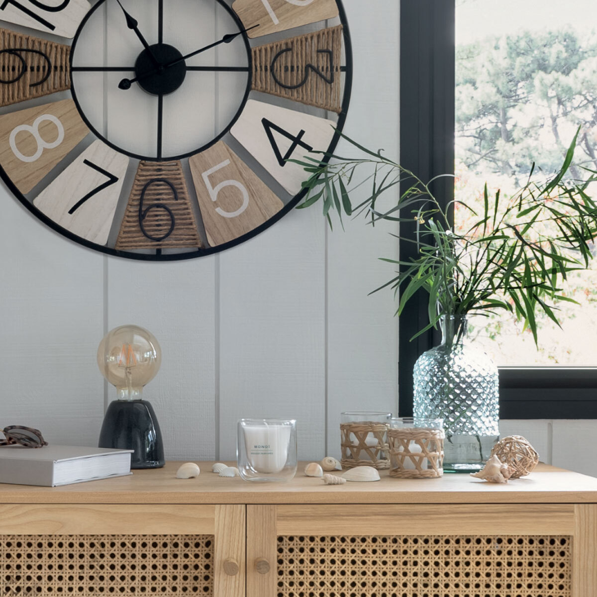 Bougie parfumée"Ilan" - monoï 130g