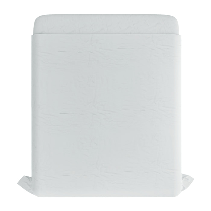 LENZUOLO SOPRA MAX COLOR, 100% Cotone, Tinta Unita, Made in Italy - BIANCO