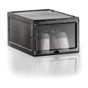 Rangement pour chaussures Tomasucci JONES, en plastique, noir