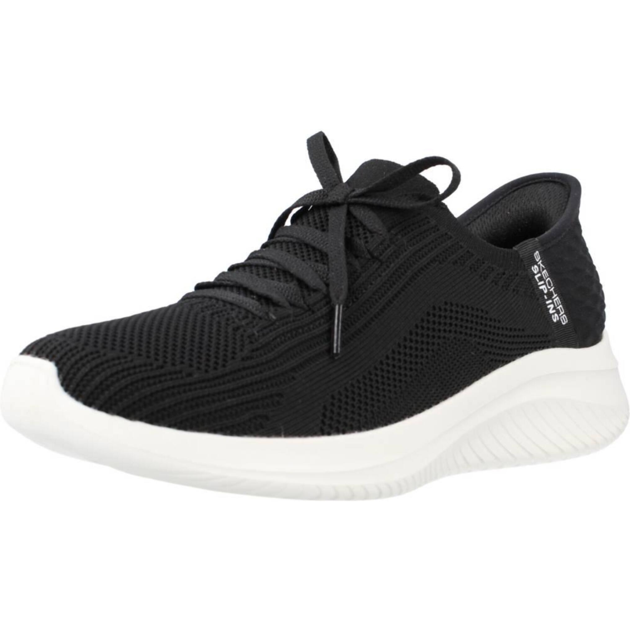 Sneakers De  Mujer Slip-ins: Ultra Flex 3.0 Tonal Stretc Negro
