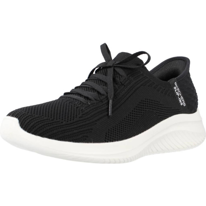 Sneakers De  Mujer Slip-ins: Ultra Flex 3.0 Tonal Stretc Negro