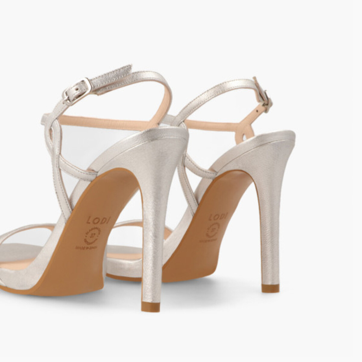 SANDALIAS PLATEADAS CANNES