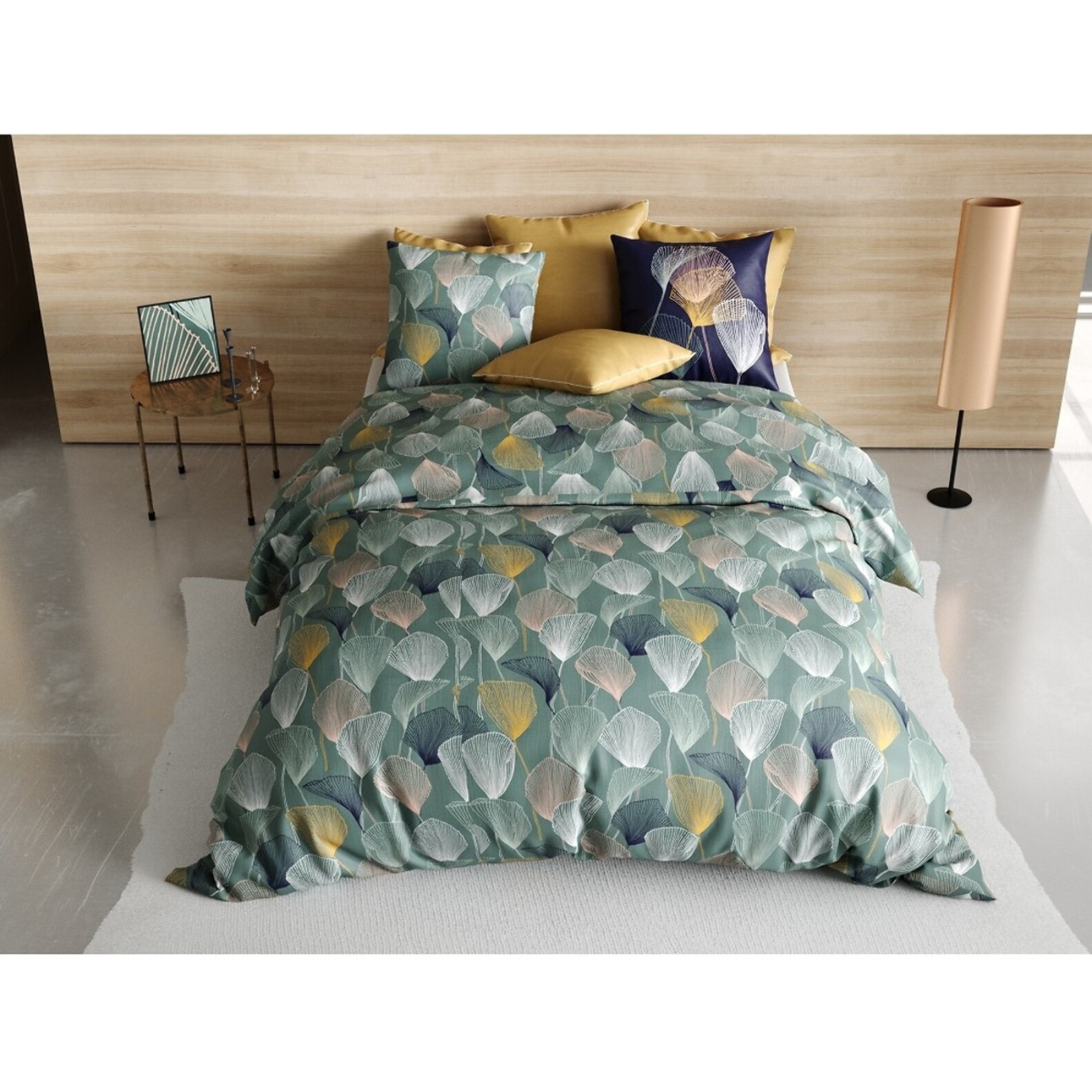 Parure Housse De Couette 3pcs 100% Coton 57fils -cottey