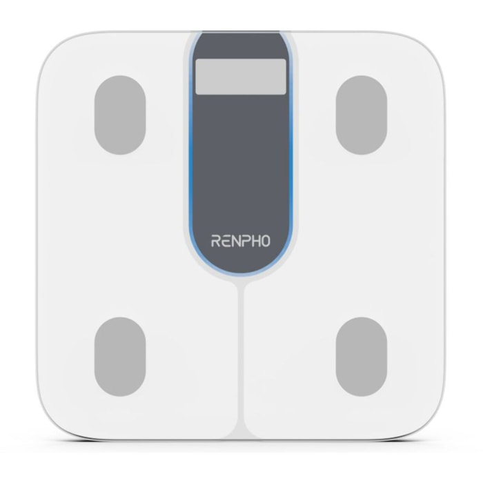 Pèse personne connecté RENPHO Elis 1C Verre Trempé, Bluetooth, Max. 180 kg, Connecté, 13 Données Corporelles