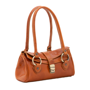 Borsa a mano da donna - Modello False - 100% pelle - 29.0 x 15.0 x 12.0 cm