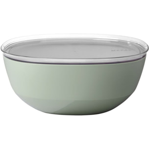 Saladier MEPAL silueta 5000ml + couvercle nordic sage