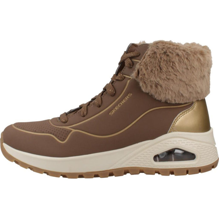 Sneakers De  Mujer Uno Rugged - Fall Sh Marron