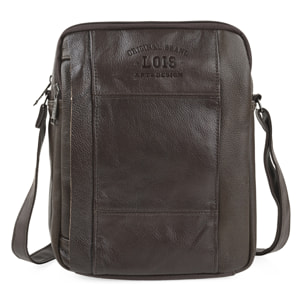 Bandolera Hombre Piel/Pu Lois Steens Marron