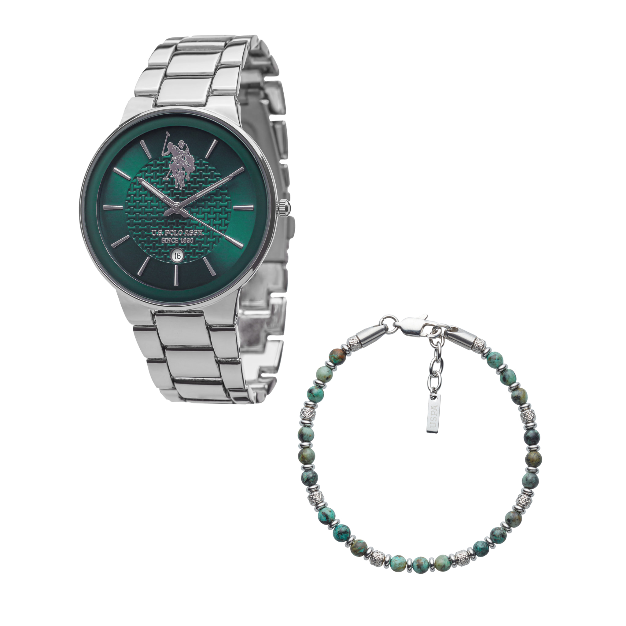 Cofanetto orologio e bracciale U.S. Polo Assn.