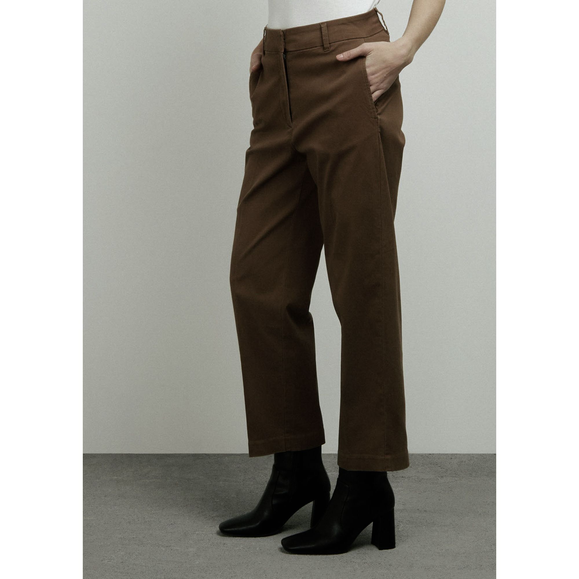 PANTALONE CIOCCOLATO CONBIPEL