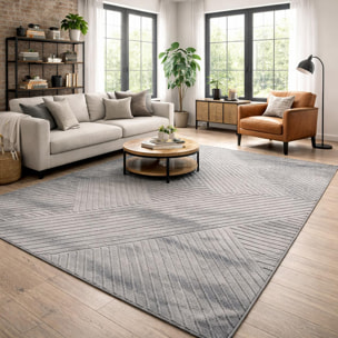 Tapis salon ROKA, tapis ton sur ton moderne et contemporain