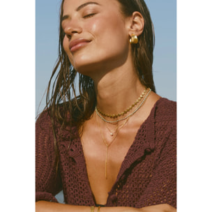 Pendientes Boho Baño Oro