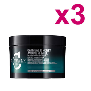 TIGI Kit Catwalk Oatmeal & Honey Mask 200gr 3 Pezzi