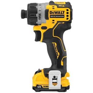 Visseuse XR 12V 2Ah Li-Ion Brushless DEWALT 15 Réglages de Couple - DCF601D2-QW