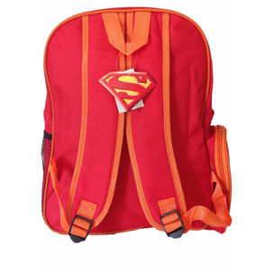 Zaino Tempo Libero Superman Rosso Lui Superman Rosso