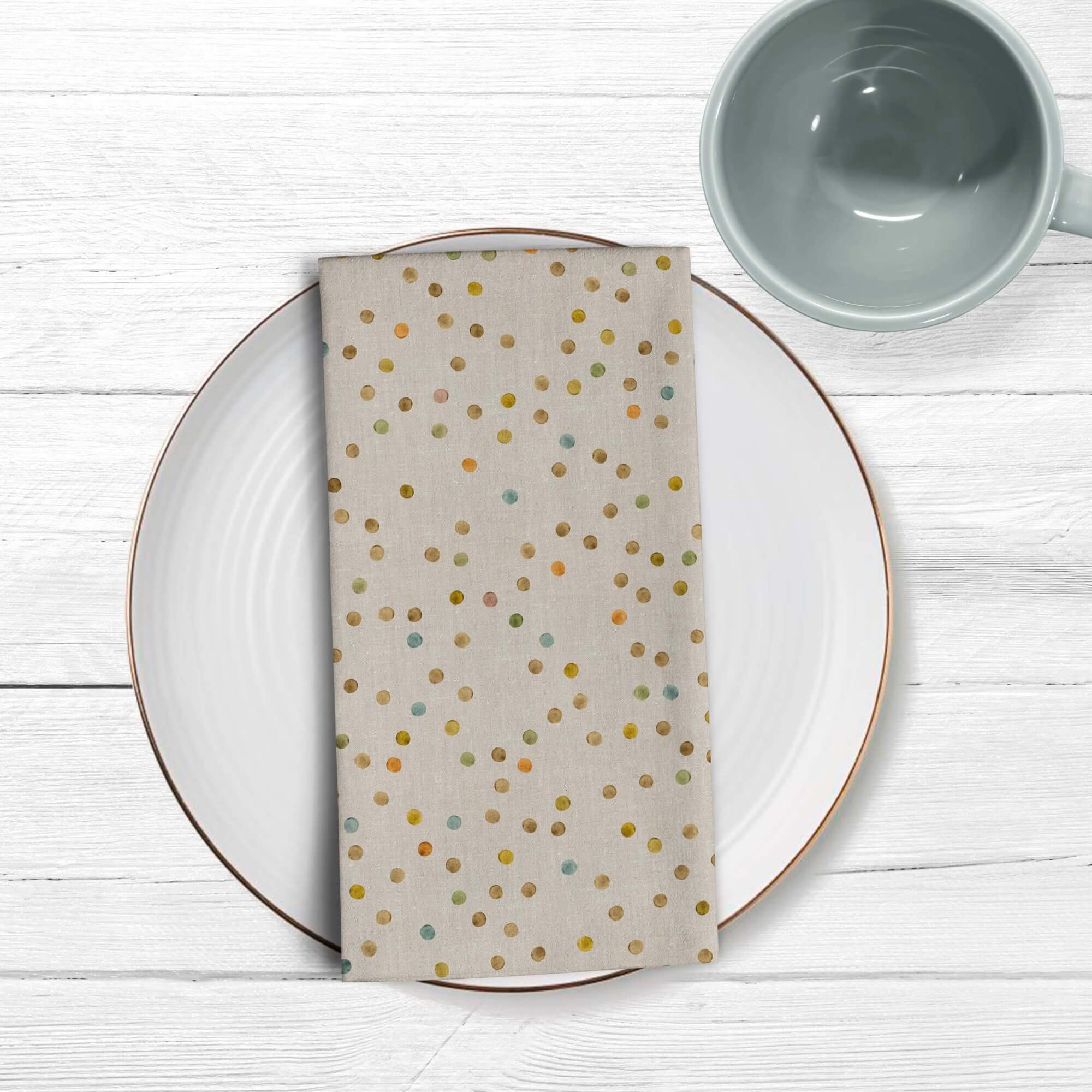 Pack de 2 serviettes Alessia 4 100% coton 45x45 cm
