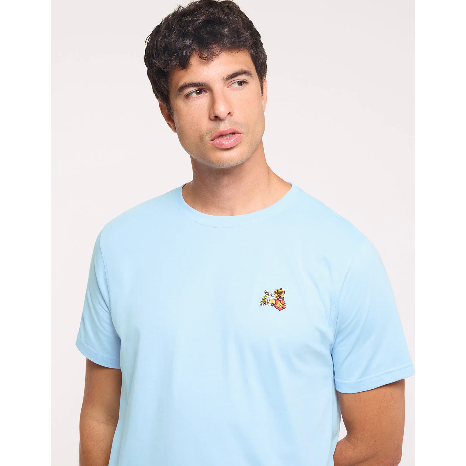 Camiseta Manga Corta Azul - Lalit