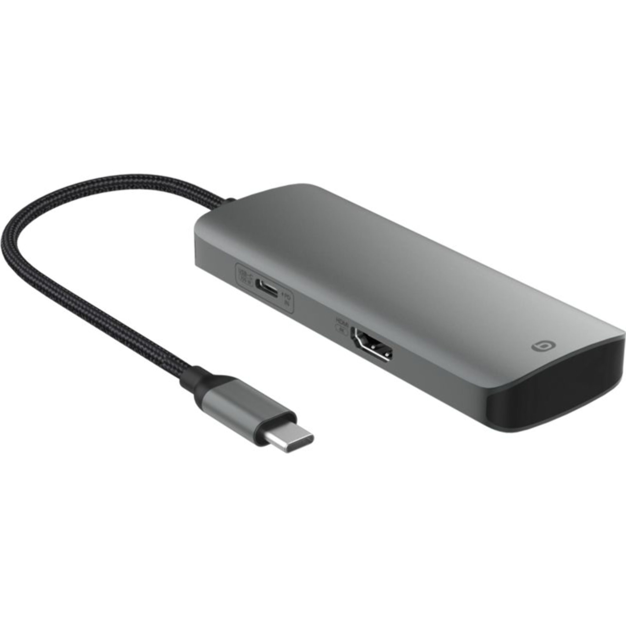 Hub USB C ESSENTIELB 7 en 1 2 USB-A + 3 USB-C + 2 ports SD