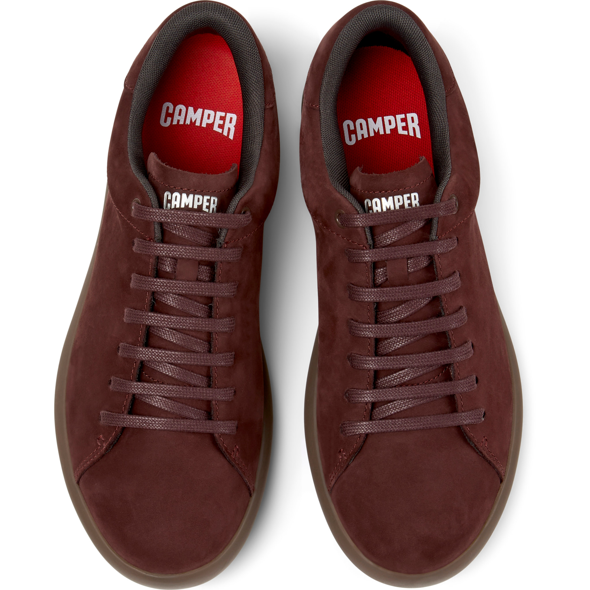 Sneakers - CAMPER Pelotas Soller - Bordeaux - Nubuck